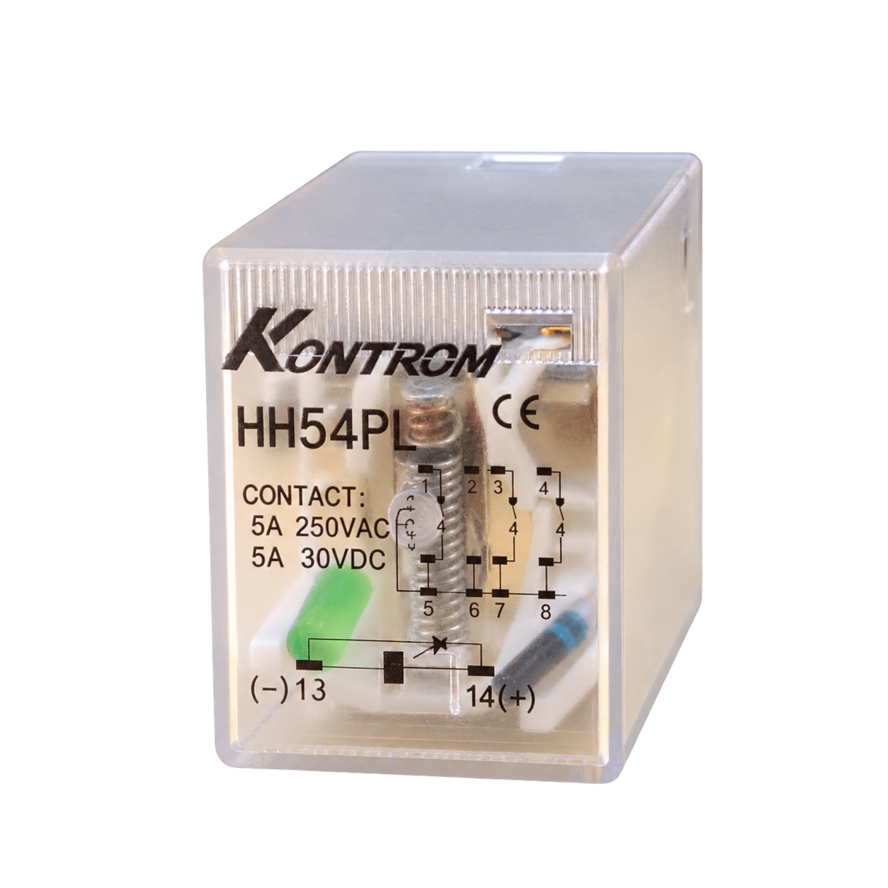 Relay HH54PL-24VDC 4 Pole 5A Kontron