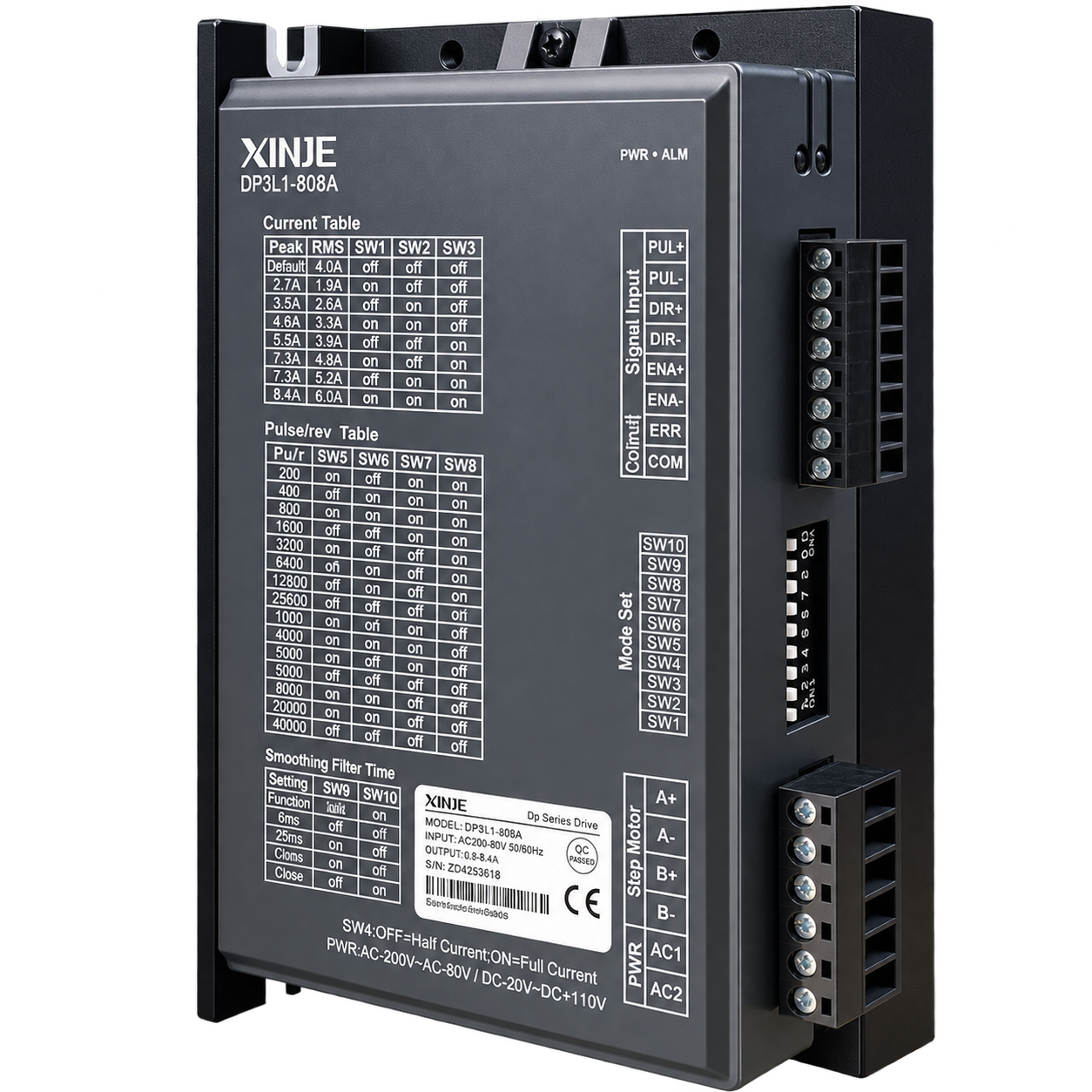 Jual XINJE DP3L1-808A Stepper Driver 8A