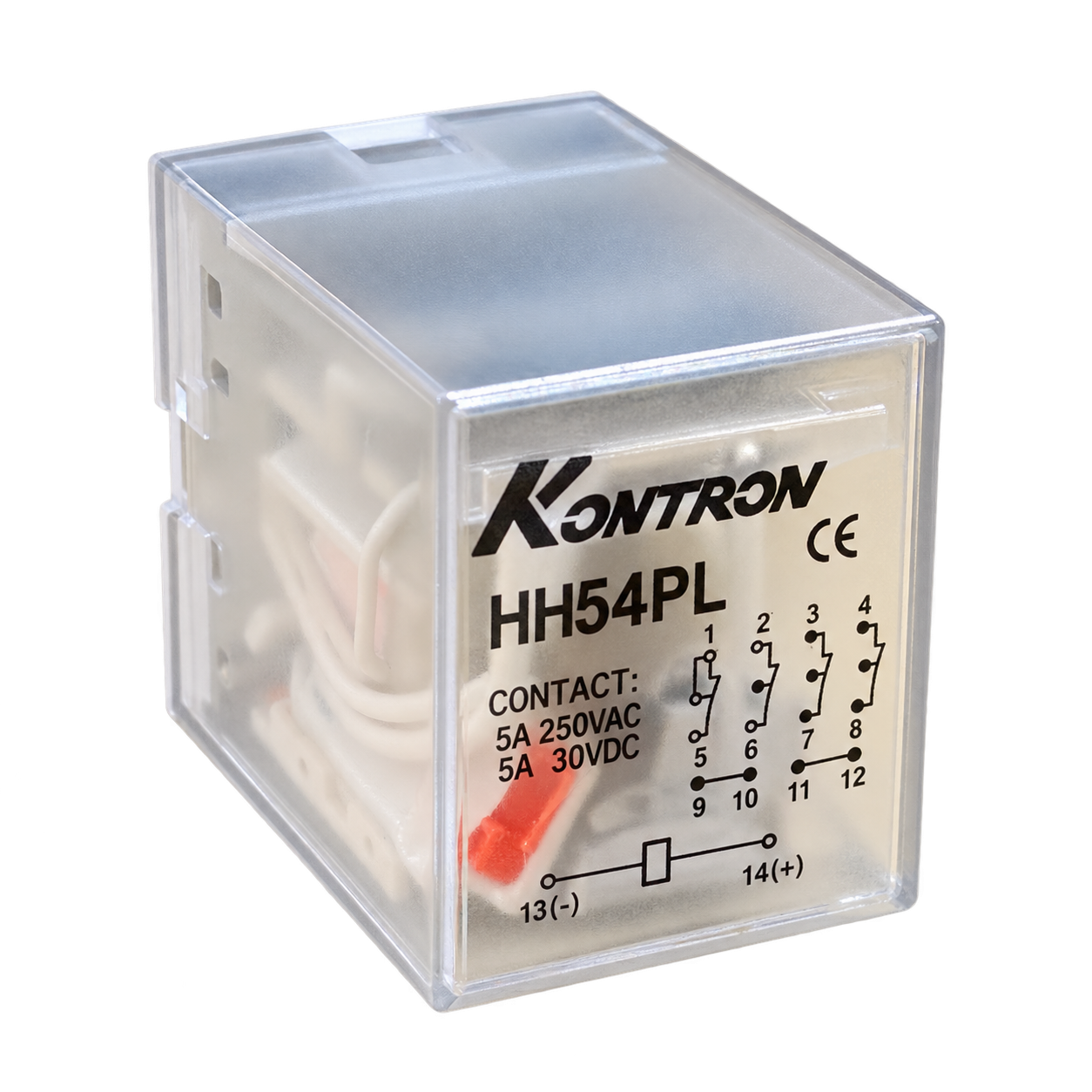 Relay HH54PL-220VAC 4 Pole 5A Kontron