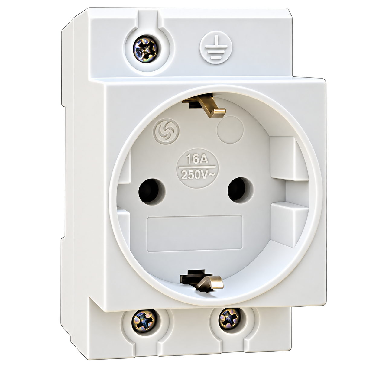 Jual Stop Kontak Panel 16A 250V DIN Rail