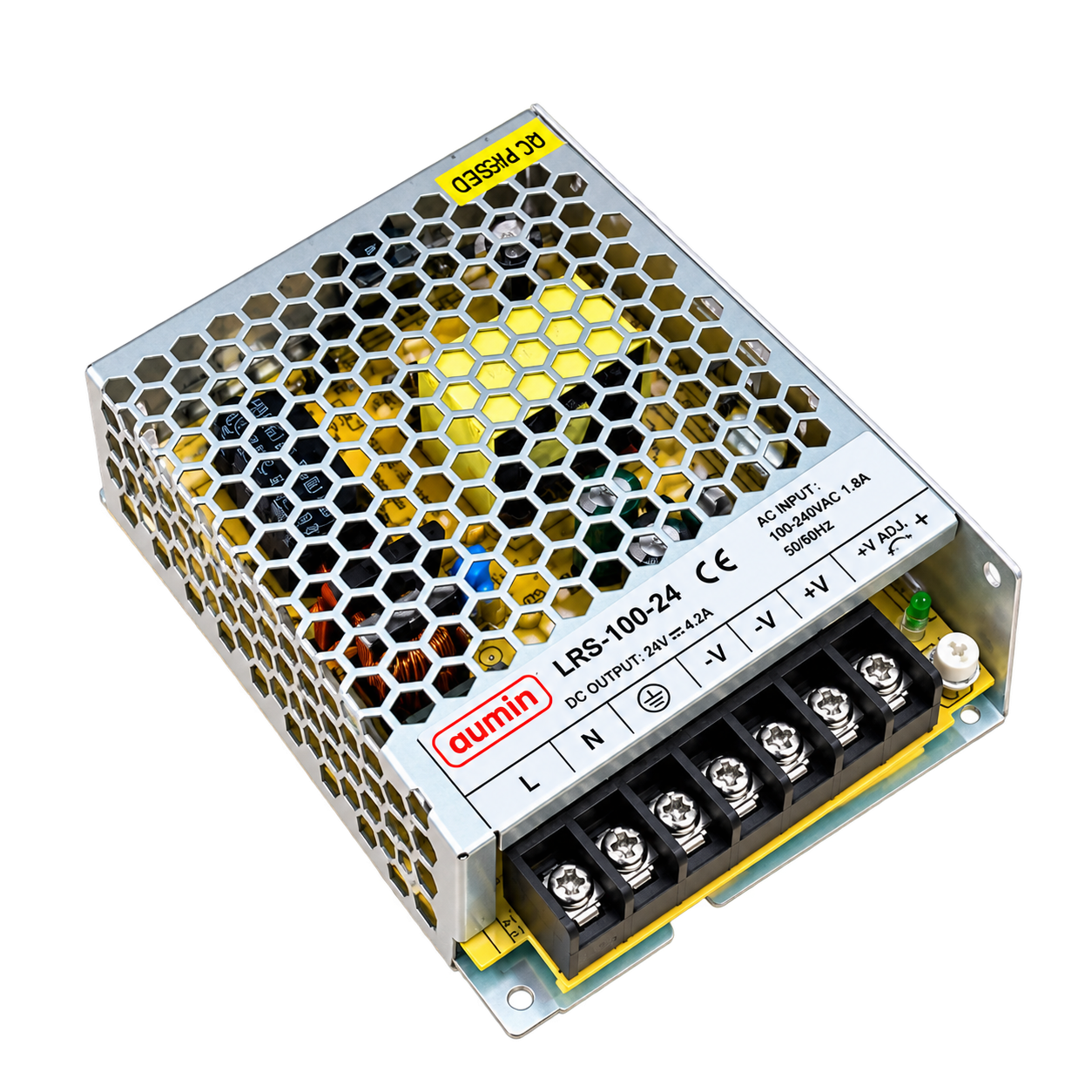Jual Power Supply qwifm LRS-100-24 24V 4.5A