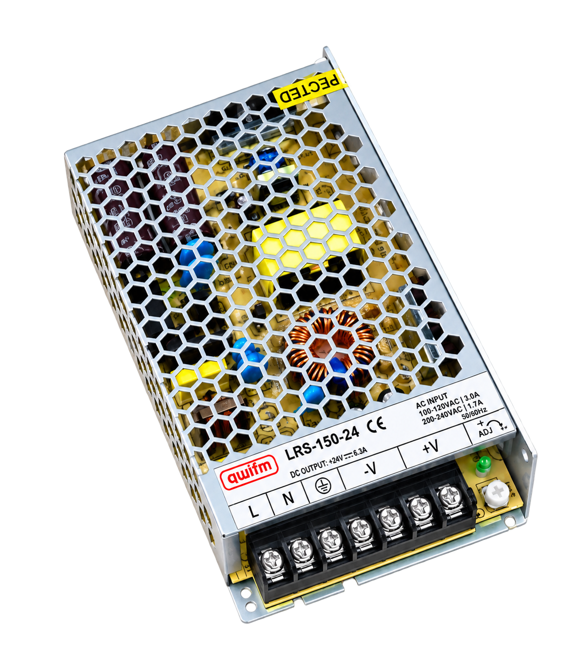 Jual Power Supply qwifm LRS-150-24 24V 6.3A