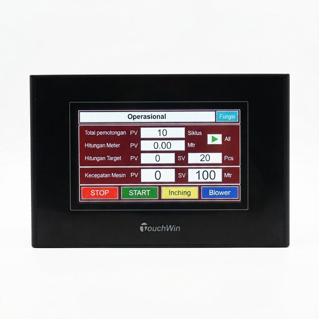 Sistem kontrol Mesin Slitting Label